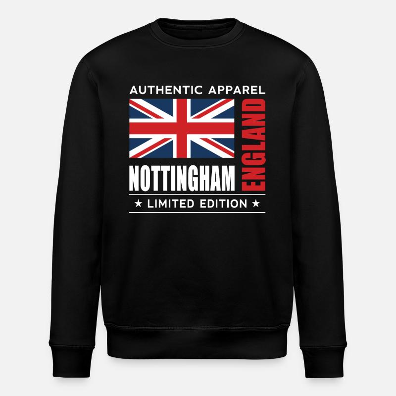 Nottingham - Stanley/Stella Unisex Bio-Sweatshirt ROLLER - Schwarz