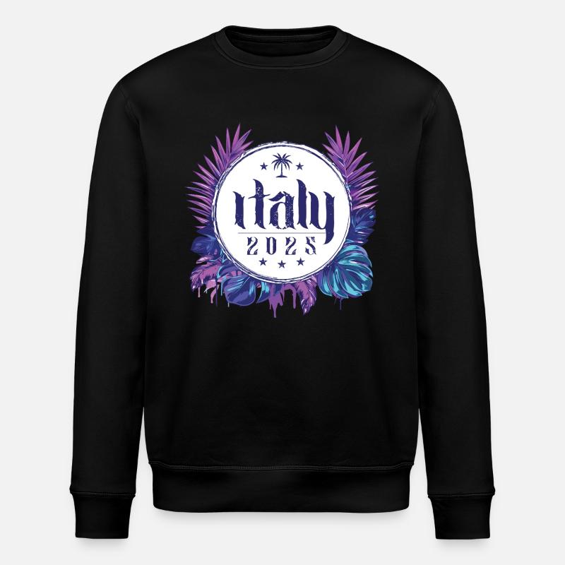 Italien 2025 - Stanley/Stella Unisex Bio-Sweatshirt ROLLER - Schwarz