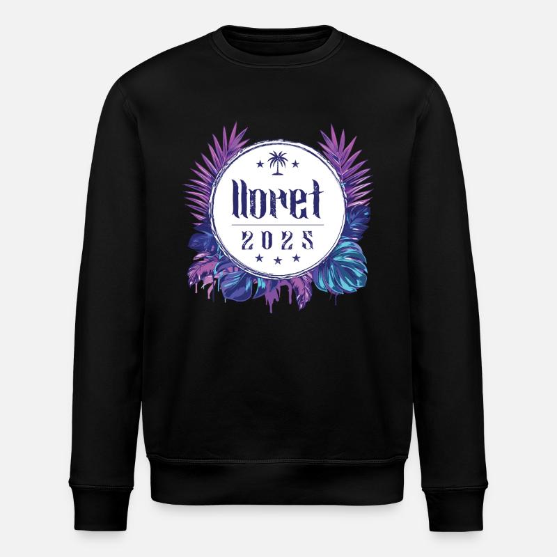 Lloret De Mar 2025 - Stanley/Stella Unisex Bio-Sweatshirt ROLLER - Schwarz