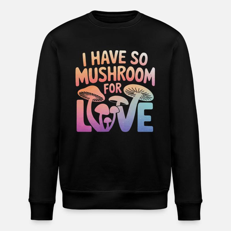 Champignons Champignons Champignon Champignon - Sweat bio ROLLER Stanley/Stella Unisexe - noir