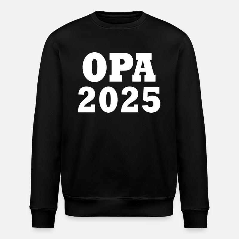 Opa 2025 - Stanley/Stella Unisex Bio-Sweatshirt ROLLER - Schwarz