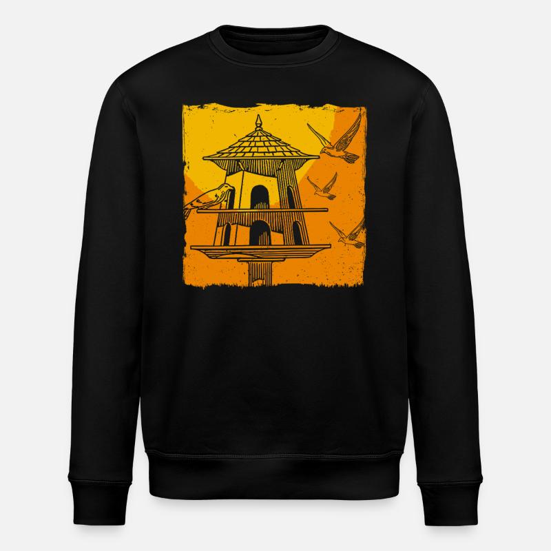 alimentation des oiseaux - Sweat bio ROLLER Stanley/Stella Unisexe - noir