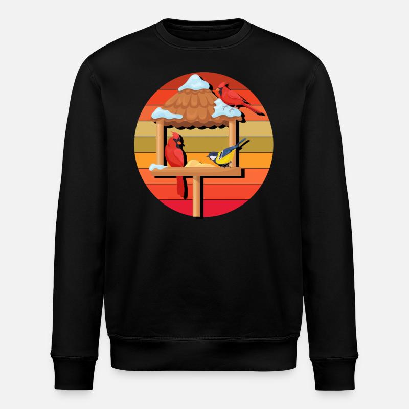 Alimentation des oiseaux - Sweat bio ROLLER Stanley/Stella Unisexe - noir