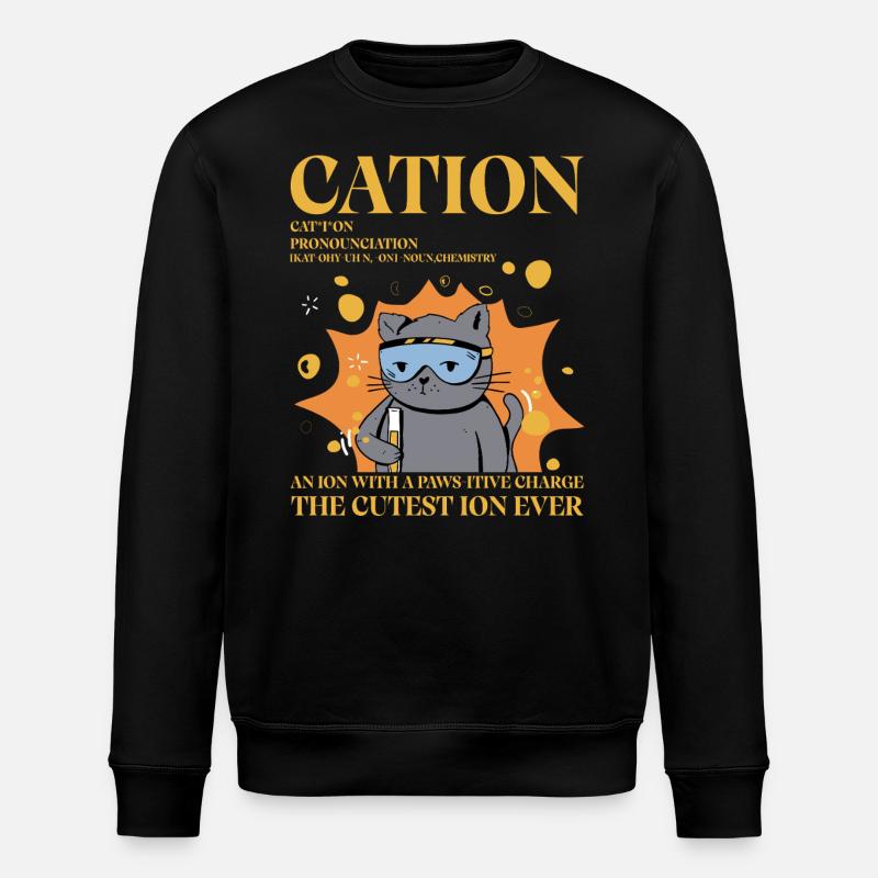 Cation - Sweat bio ROLLER Stanley/Stella Unisexe - noir