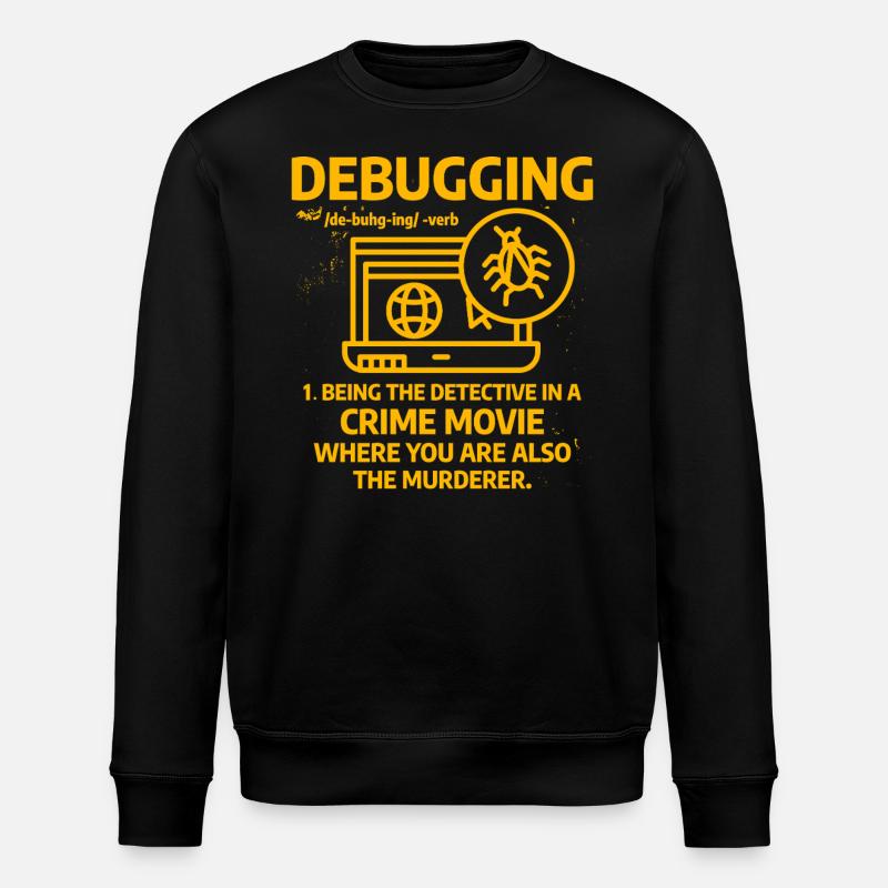 Débogage - Sweat bio ROLLER Stanley/Stella Unisexe - noir