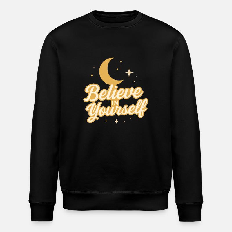 Croyez en vous-même, conception céleste - Sweat bio ROLLER Stanley/Stella Unisexe - noir