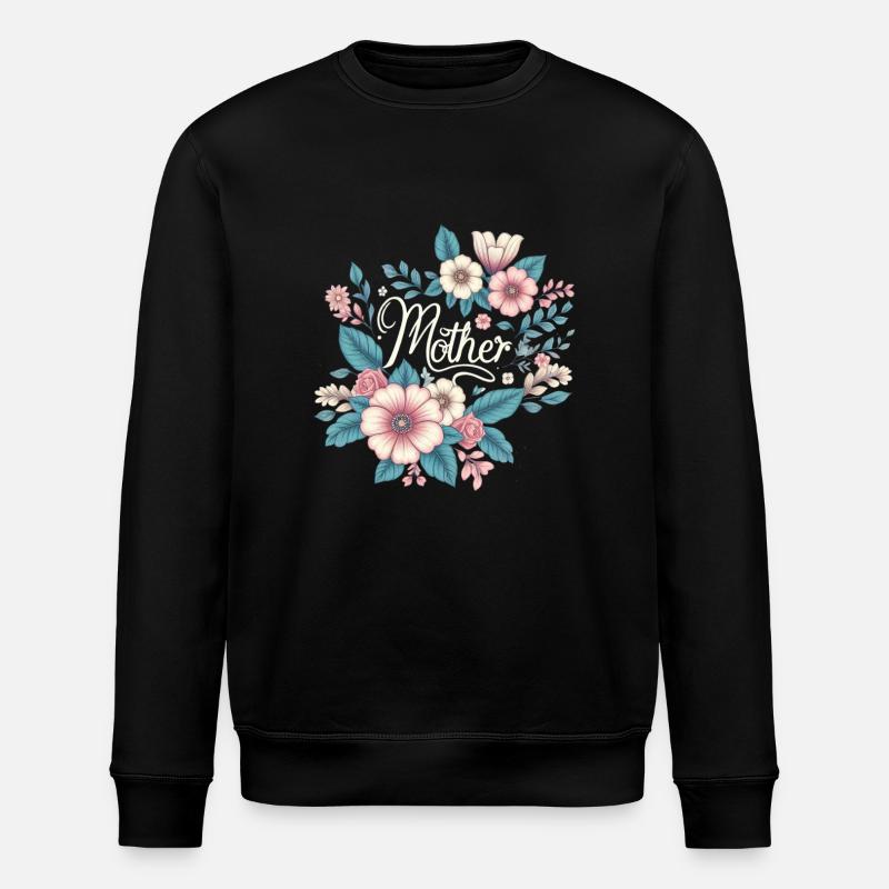 Mama - Stanley/Stella Unisex Bio-Sweatshirt ROLLER - Schwarz