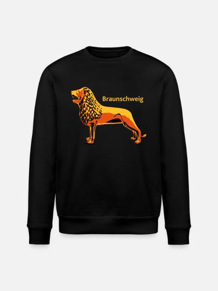 BraunschweigLoewe - Stanley/Stella ROLLER Unisex Organic Sweatshirt - black