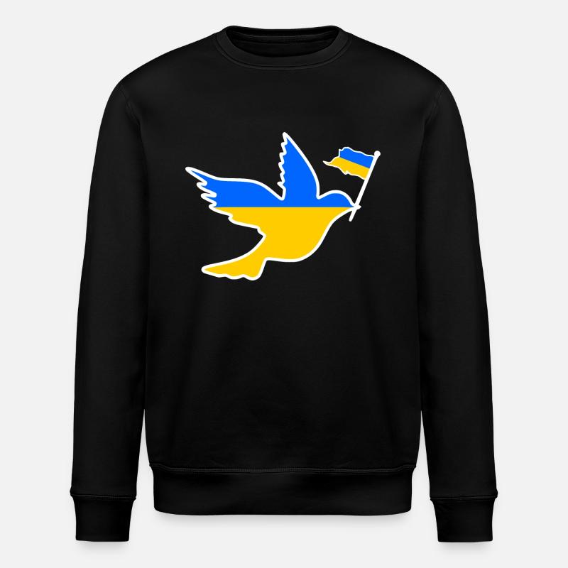 Ukraine - Stanley/Stella Unisex Bio-Sweatshirt ROLLER - Schwarz