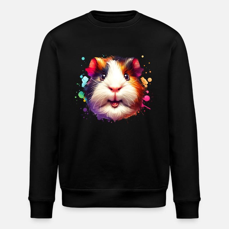 Cobaye - Sweat bio ROLLER Stanley/Stella Unisexe - noir