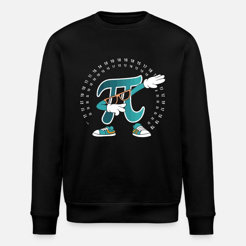 Pi - Stanley/Stella Unisex Bio-Sweatshirt ROLLER - Schwarz