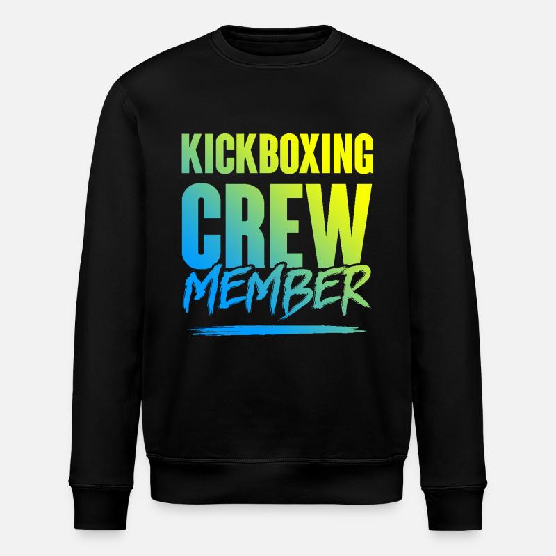 Kickboxing Crew - Stanley/Stella Unisex Bio-Sweatshirt ROLLER - Schwarz