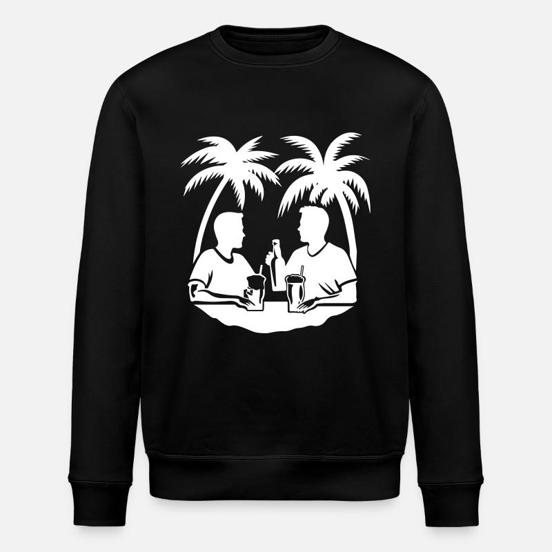 L’équipe de Palm Tree Holiday - Sweat bio ROLLER Stanley/Stella Unisexe - noir