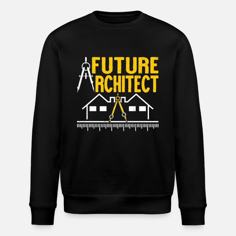Architecte - Sweat bio ROLLER Stanley/Stella Unisexe - noir