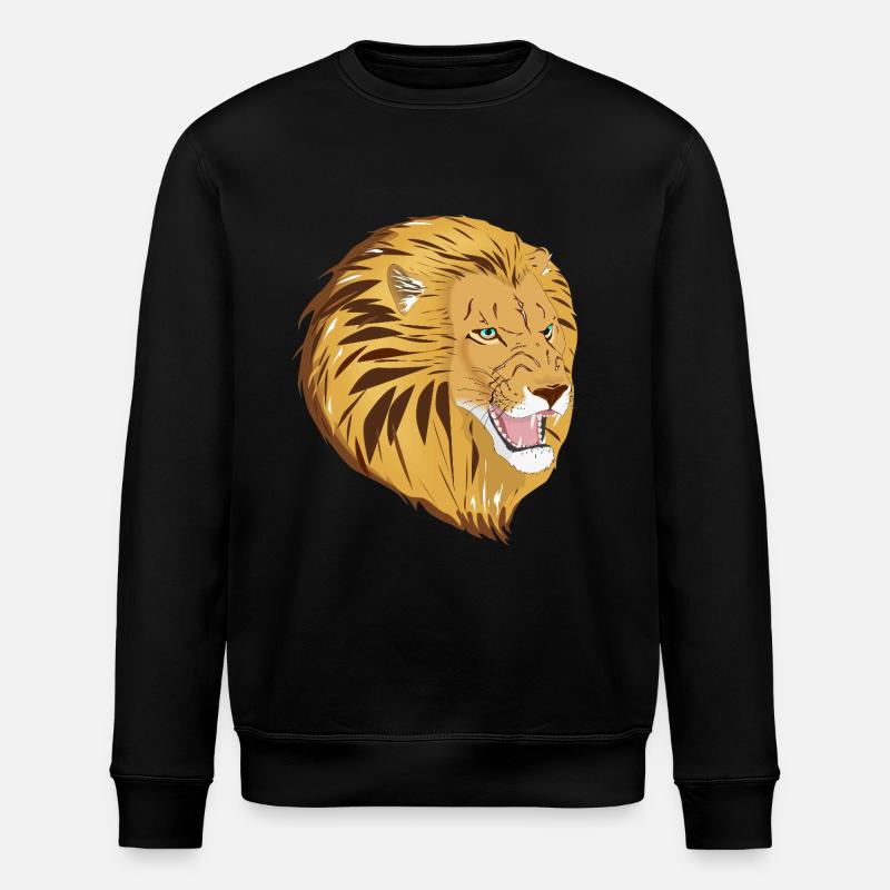 Lio le Lion - Sweat bio ROLLER Stanley/Stella Unisexe - noir