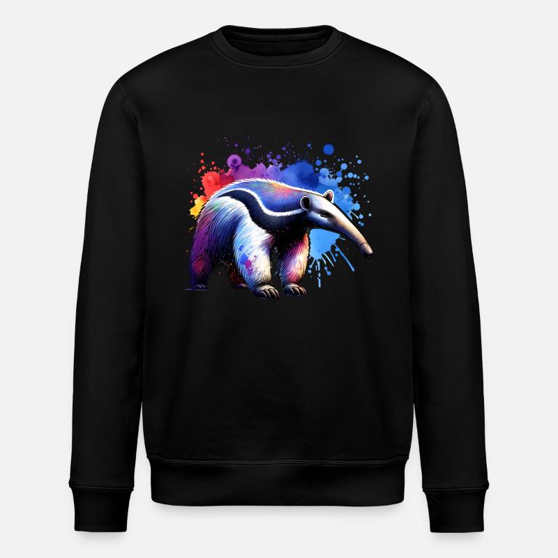 Fourmilier - Sweat bio ROLLER Stanley/Stella Unisexe - noir