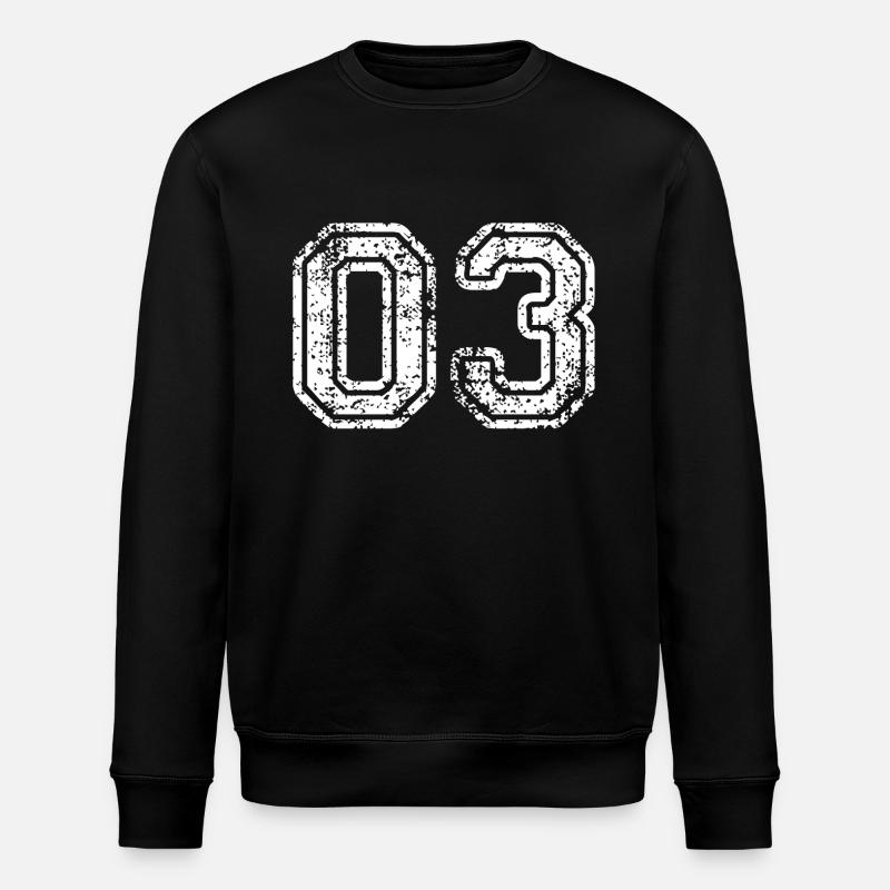 03 - Stanley/Stella ROLLER Unisex Organic Sweatshirt - black