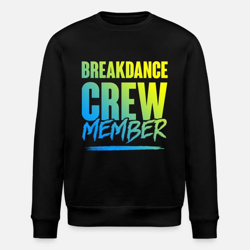 Breakdance Crew - Stanley/Stella ROLLER Unisex Organic Sweatshirt - black