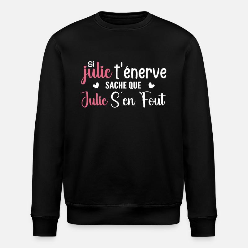 Julie - Stanley/Stella Unisex Bio-Sweatshirt ROLLER - Schwarz