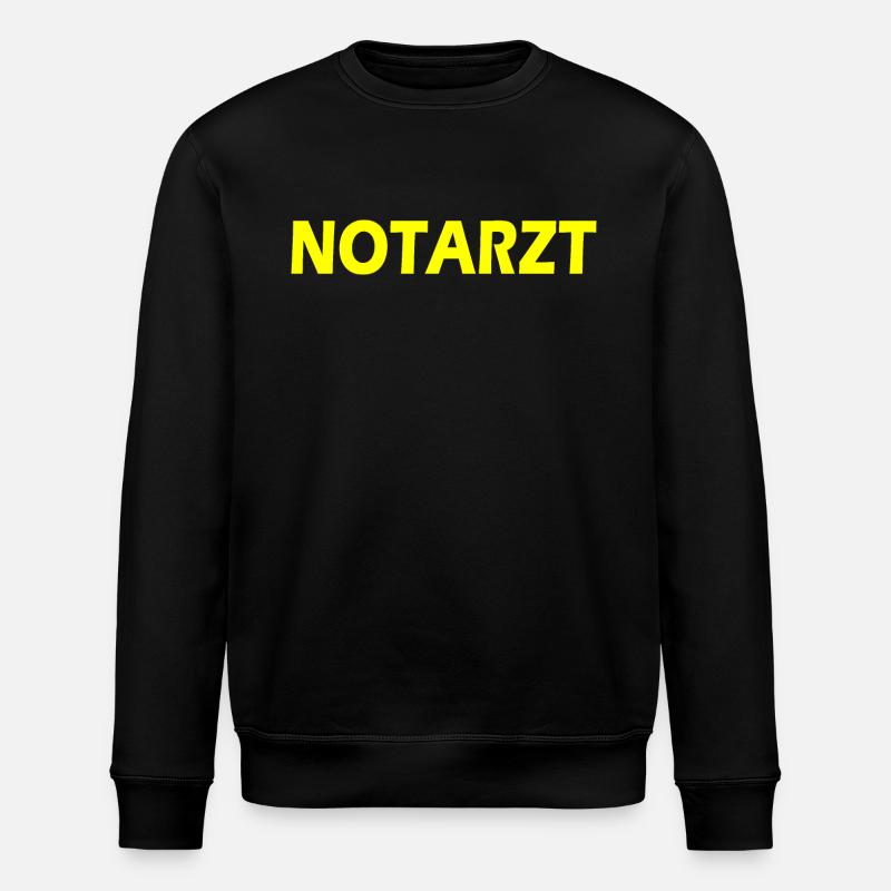 Médecin urgentiste - Sweat bio ROLLER Stanley/Stella Unisexe - noir