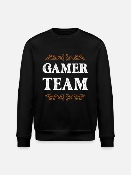 Gamer Crew - Stanley/Stella Unisex Bio-Sweatshirt ROLLER - Schwarz