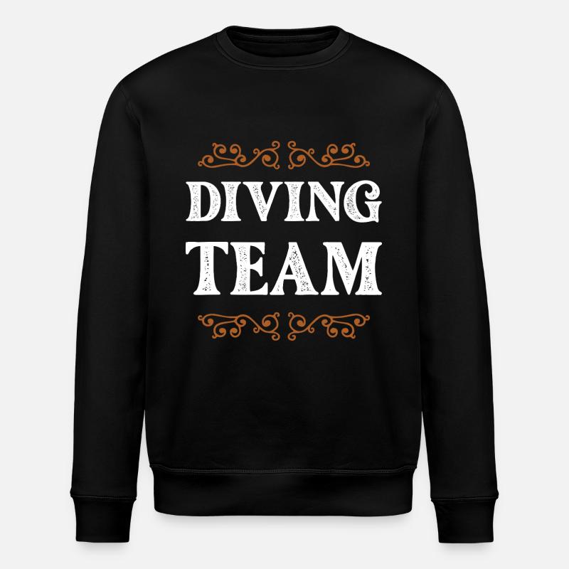 Diving Crew - Stanley/Stella Unisex Bio-Sweatshirt ROLLER - Schwarz