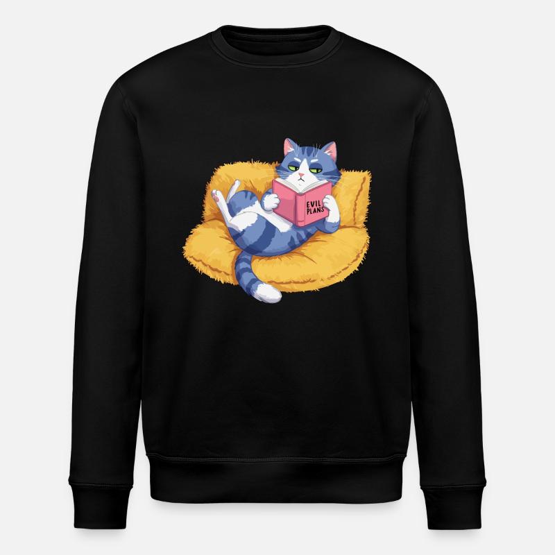 Chat maléfique - Sweat bio ROLLER Stanley/Stella Unisexe - noir