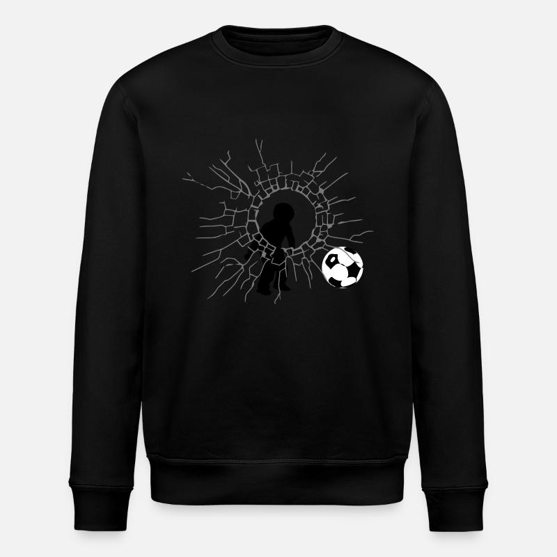 garçon de football - Sweat bio ROLLER Stanley/Stella Unisexe - noir