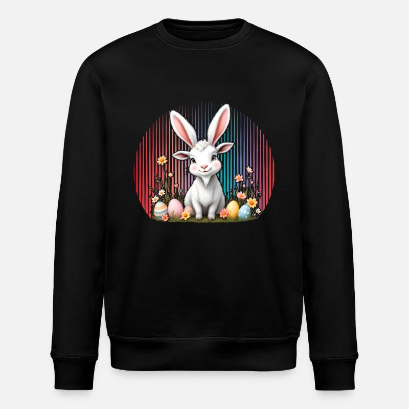 Ostern - Stanley/Stella Unisex Bio-Sweatshirt ROLLER - Schwarz