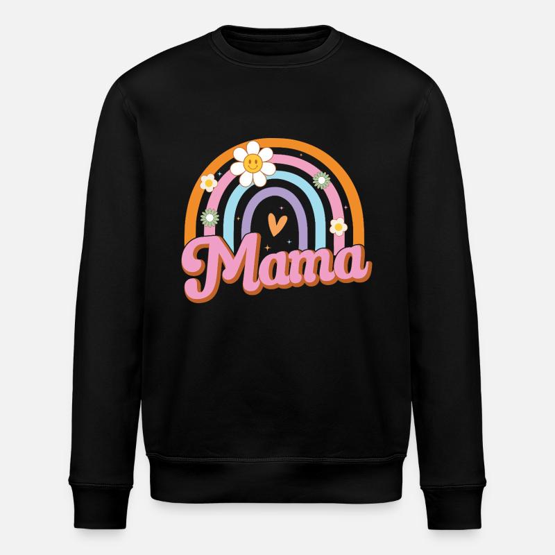 Mama - Stanley/Stella Unisex Bio-Sweatshirt ROLLER - Schwarz