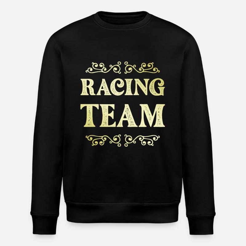 Racing Team - Stanley/Stella Unisex Bio-Sweatshirt ROLLER - Schwarz