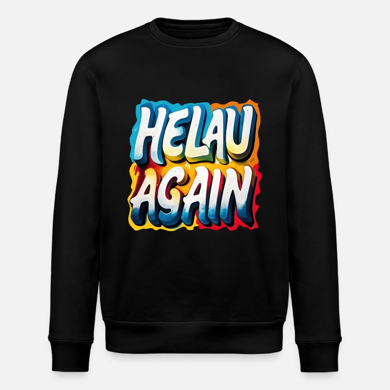 Helau Again Carnaval Carnaval - Sweat bio ROLLER Stanley/Stella Unisexe - noir