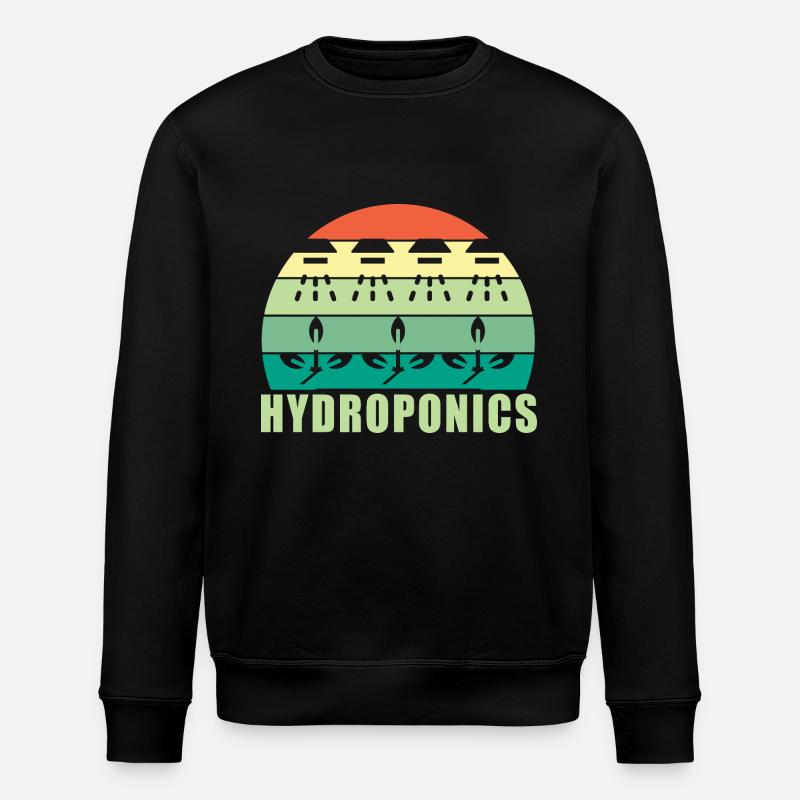 Hydroponik - Stanley/Stella Unisex Bio-Sweatshirt ROLLER - Schwarz