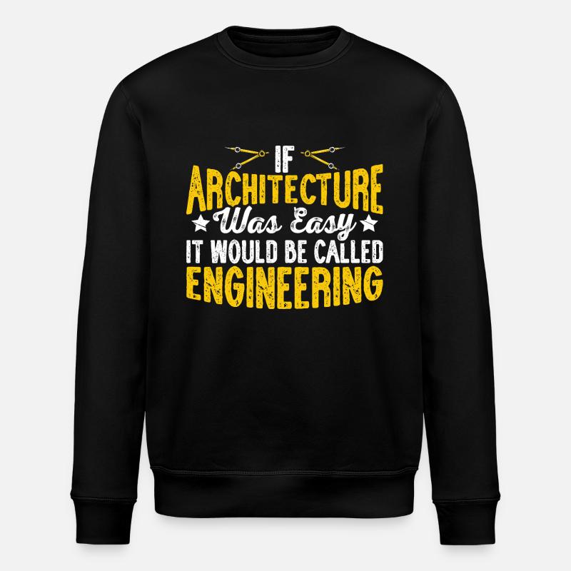 Architect - Stanley/Stella ROLLER Unisex Organic Sweatshirt - black