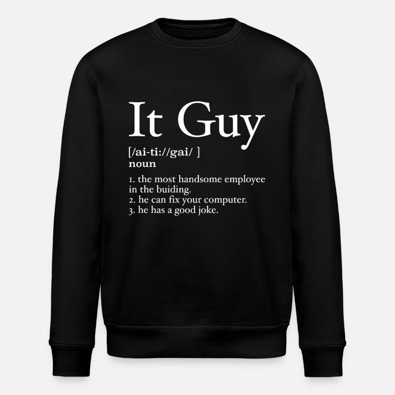 It guy definition - Sweat bio ROLLER Stanley/Stella Unisexe - noir