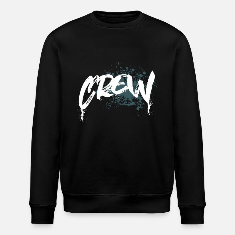 Crew - Stanley/Stella Unisex Bio-Sweatshirt ROLLER - Schwarz