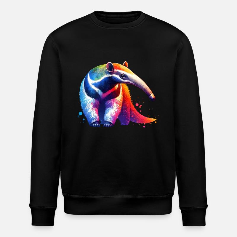 Fourmilier - Sweat bio ROLLER Stanley/Stella Unisexe - noir