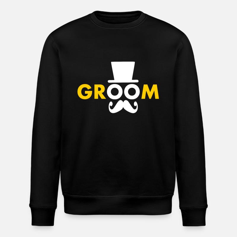 Groom - Stanley/Stella ROLLER Unisex Organic Sweatshirt - black