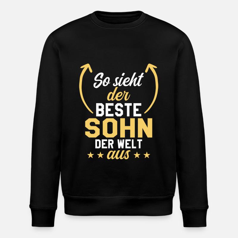 Bester Sohn - Stanley/Stella Unisex Bio-Sweatshirt ROLLER - Schwarz