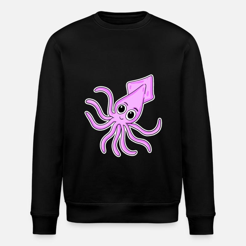 Octopuses - Stanley/Stella ROLLER Unisex Organic Sweatshirt - black