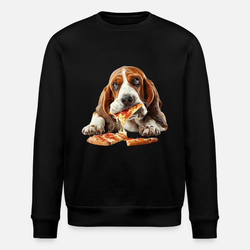 Basset - Stanley/Stella Unisex Bio-Sweatshirt ROLLER - Schwarz