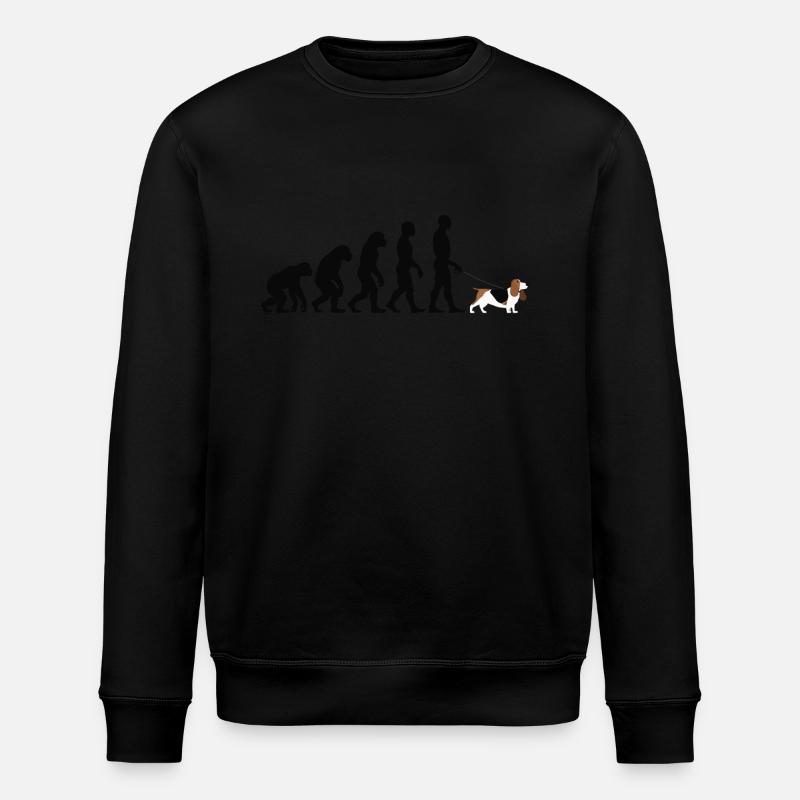 Basset - Stanley/Stella Unisex Bio-Sweatshirt ROLLER - Schwarz