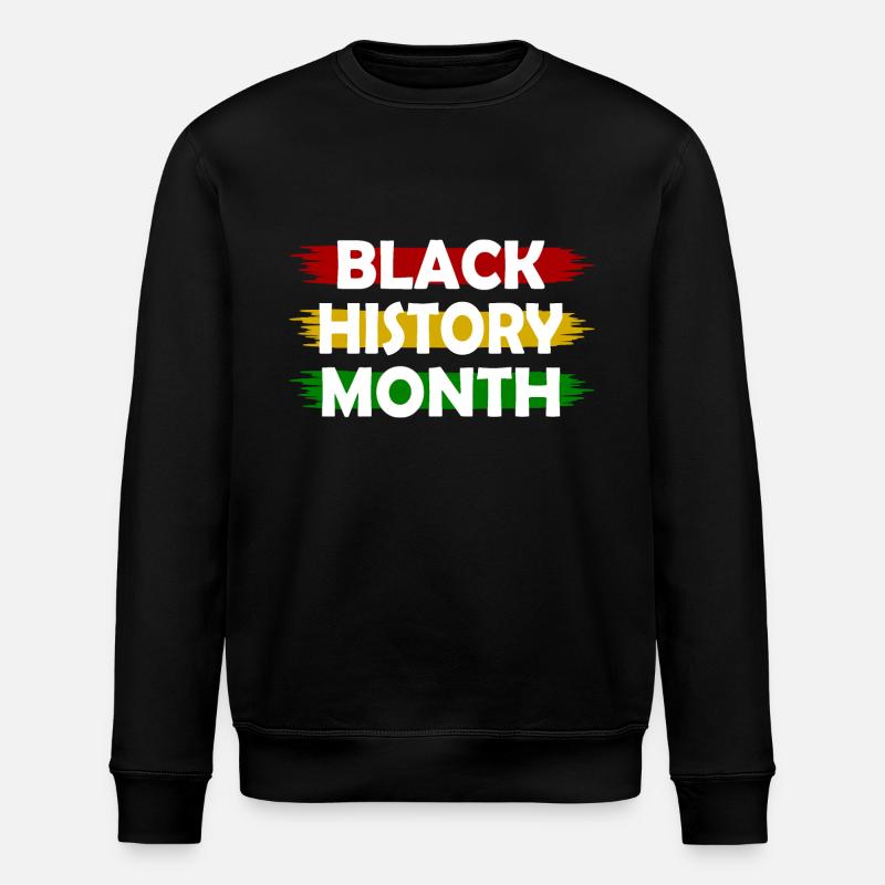 Black history month - Stanley/Stella Unisex Bio-Sweatshirt ROLLER - Schwarz