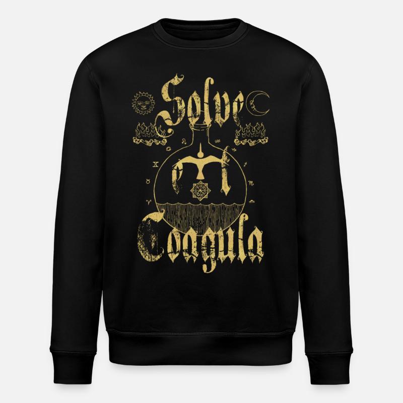 Solve et Coagula - Sweat bio ROLLER Stanley/Stella Unisexe - noir