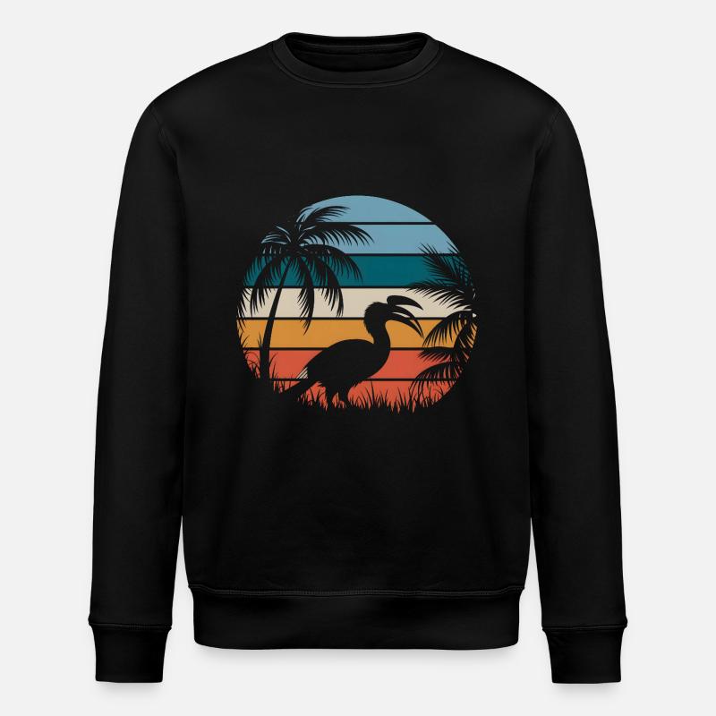Nashornvogel - Stanley/Stella Unisex Bio-Sweatshirt ROLLER - Schwarz