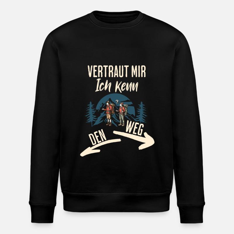 Wander - Stanley/Stella ROLLER Unisex Organic Sweatshirt - black