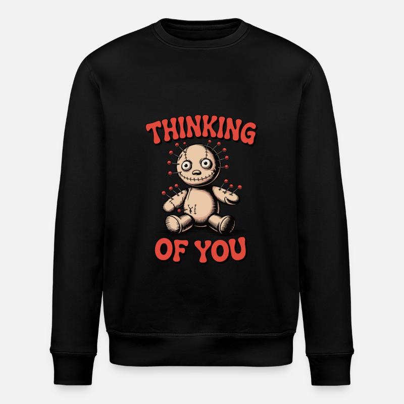 Thinking of You – Voodoo Edition - Stanley/Stella Unisex Bio-Sweatshirt ROLLER - Schwarz