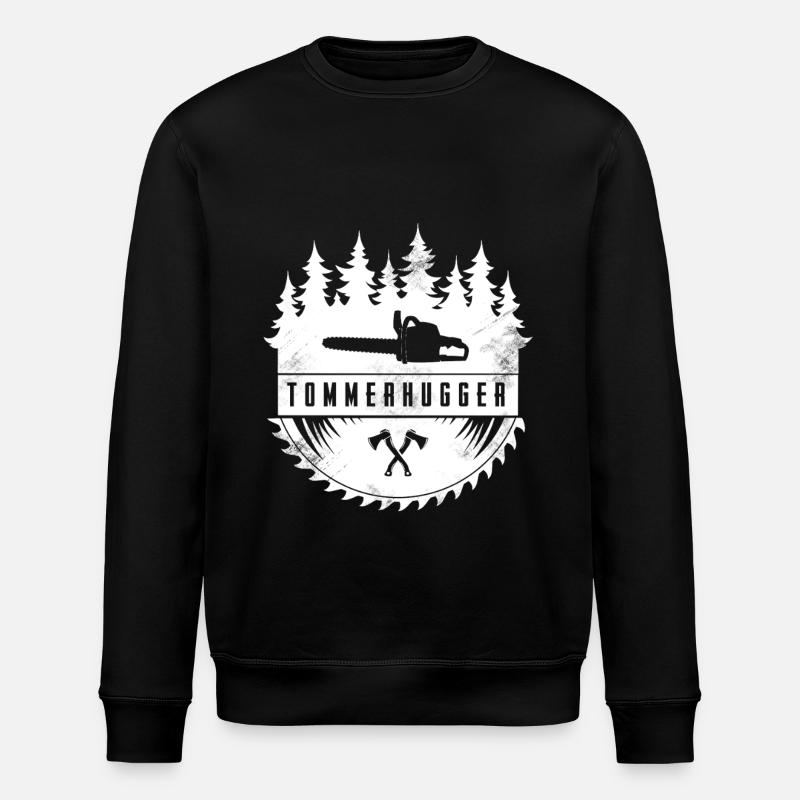 Bûcheron - Sweat bio ROLLER Stanley/Stella Unisexe - noir