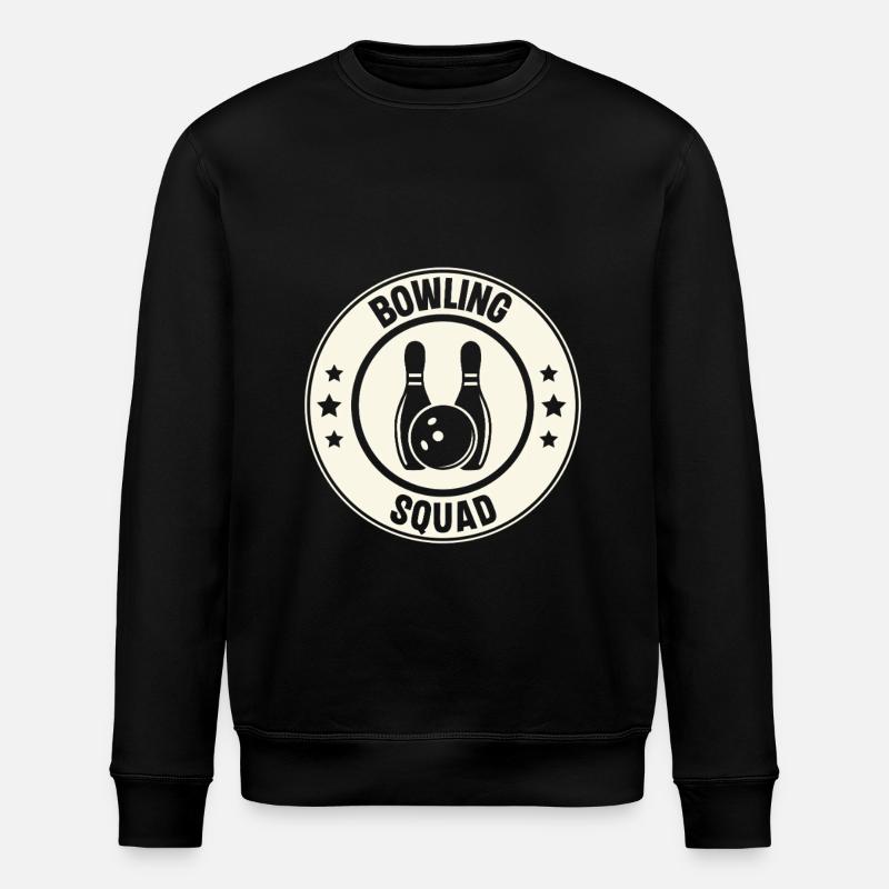 Bowling - Sweat bio ROLLER Stanley/Stella Unisexe - noir