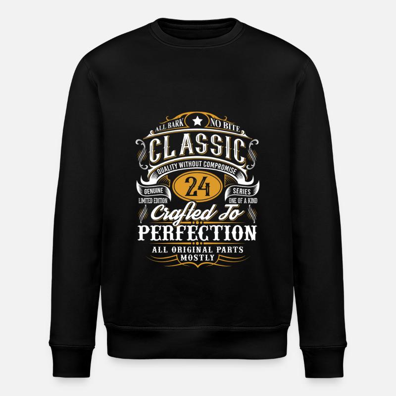 24e anniversaire - Sweat bio ROLLER Stanley/Stella Unisexe - noir